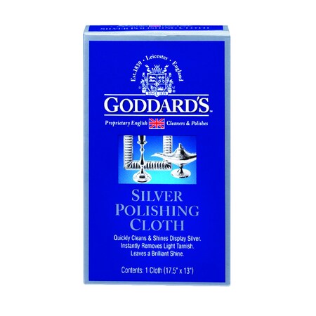 Goddards Goddard's Mild Scent Silver Polish 1 wipes Cloth 707684